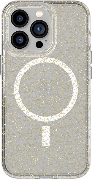 TECH21 ETUI T21-9290 EVO SPARKLE MAGSAFE IPHONE 13 PRO GOLD