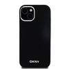 DKNY DKHMP15SSMCHLK iPhone 15 / 14 / 136.1" czarny/black hardcase Liquid Silicone Small Metal Logo MagSafe
