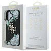 Etui Guess Grained Roses Big 4G logo do  iPhone 16 czarny