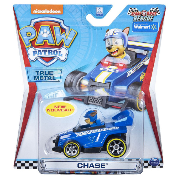 PSI PATROL SPIN MASTER METALOWY POJAZD WYŚCIGI CHASE