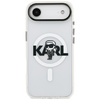Etui Karl Lagerfeld IML Karl Sketch Logo MagSafe do iPhone Air przezroczysty