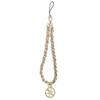 Guess zawieszka GUSTSAS4P Phone Strapróżowy/pink Chain Metal 4G Charm