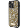 GUESS GUHCP15LPFGSBSD IPHONE 15 PRO 6.1" ŻÓŁTY/YELLOW HARDCASE RHINESTONE METAL LOGO