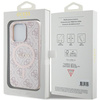 Guess GUHMP13XG4GFRP iPhone 13 Pro Max6.7" różowy/pink hardcase 4G Collection Leather Metal Logo MagSafe