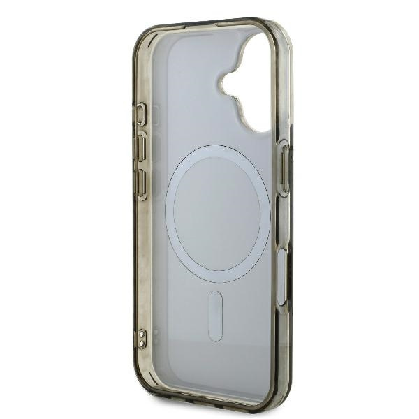 Guess GUHMP16MH4DTEW iPhone 16 Plus6.7" brązowy/brown hardcase IML 4G Background MagSafe