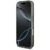 Etui AMG Double Layer Transparent Smocked MagSafe do iPhone 17 Pro czarny