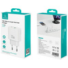 Ładowarka sieciowa USAMS CC317 T65 33W 1xUSB-C 1xUSB-A Fast Charging biały