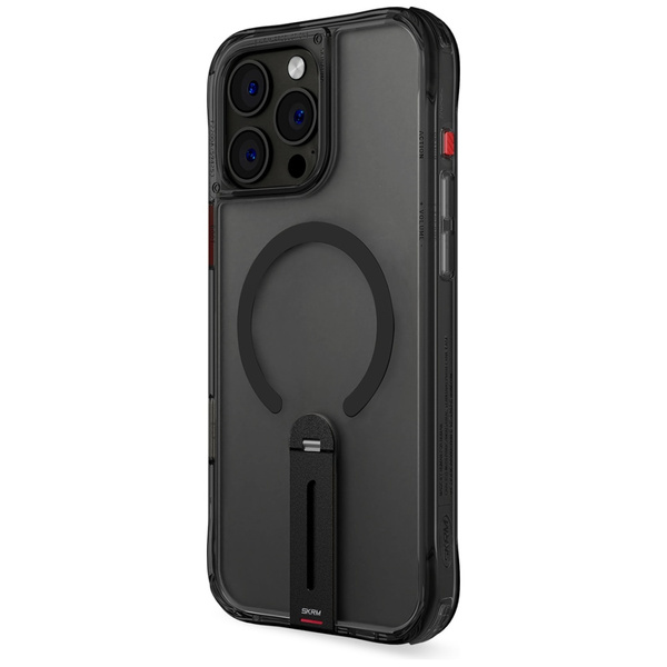 Etui Skinarma Helix do iPhone 16 Pro Max Magnetic Charging 360 Rotating Stand czarny