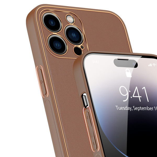 DUX DUCIS YOLO APPLE IPHONE 14 PRO MAX BROWN