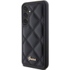 Guess GUHCS23FEPSQSQSK S23 FE S711czarny/black hardcase Quilted Metal Logo