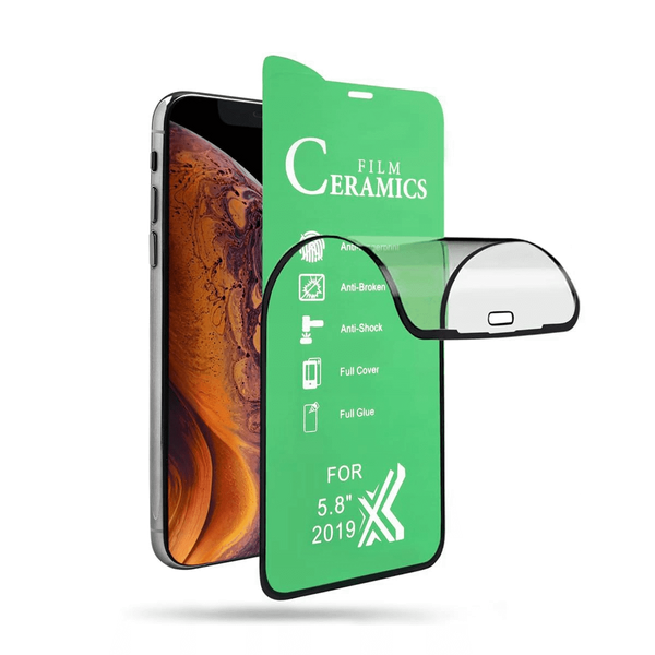 TEMPRED GLASS CERAMIC FLEX IPHONE X / XS / 11 PRO BLACK