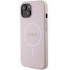 Guess GUHMP15MPSAHMCP iPhone 15 Plus / 14 Plus 6.7" różowy/pink hardcase Saffiano MagSafe