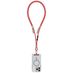Uniwersalna smycz do telefonu kabel 2w1 Skinarma Dyno Ve USB-C/USB-C czerwony