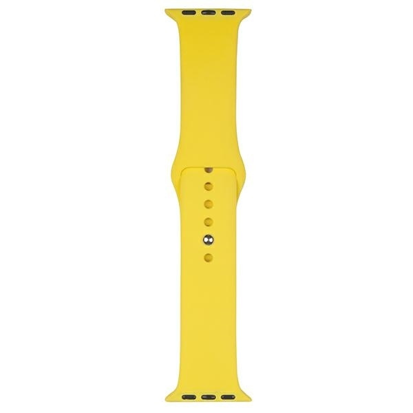 Beline pasek Apple Watch Silicone 42/44/45/49mm żółty /yellow