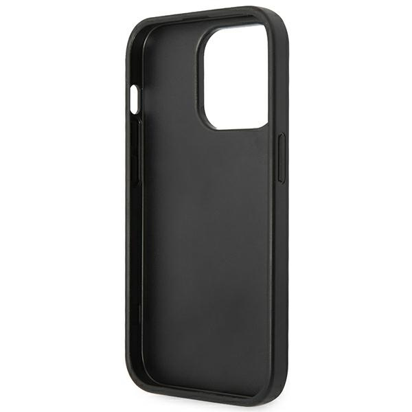 Guess GUHCP14LPSASBBK iPhone 14 Pro6,1" czarny/black Saffiano Strap