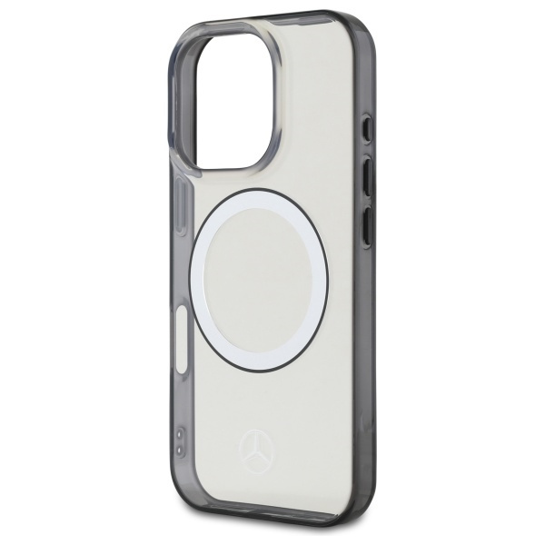Mercedes MEHMP16X23HUOKC iPhone 16 Pro    Max 6.9" transparent hardcase Printed logo MagSafe