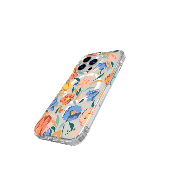 TECH21 ETUI T21-9325 EVO ART MAGSAFE IPHONE 13 PRO PEACH TULIP