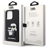 KARL LAGERFELD KLHCP14XSANKCPK IPHONE 14 PRO MAX 6.7" HARDCASE CZARNY/BLACK SAFFIANO KARL & CHOUPETTE