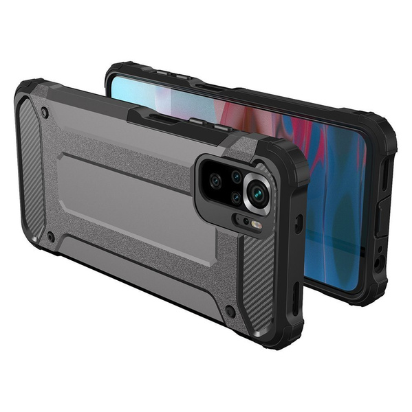 HYBRID ARMOR ARMORED HYBRID CASE COVER XIAOMI REDMI NOTE 11 PRO+ 5G (CHINA) / 11 PRO 5G (CHINA) / MI11I HYPERCHARGE / POCO X4 NFC 5G BLACK