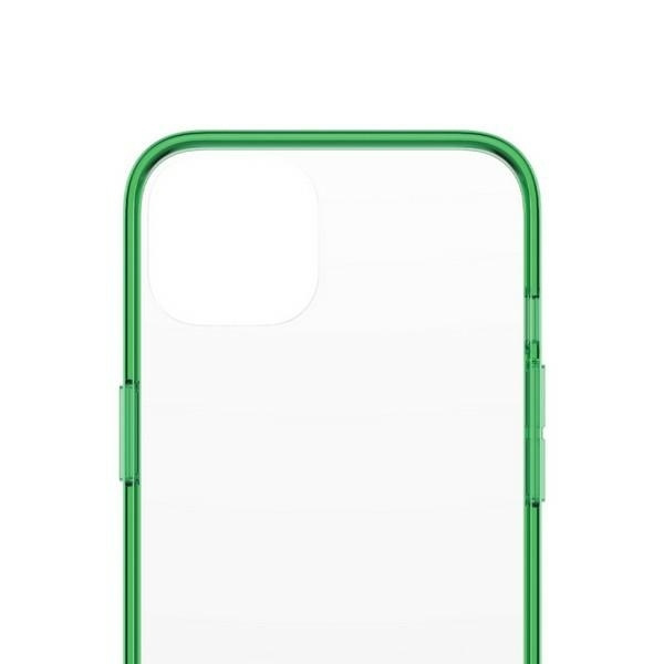 PanzerGlass ClearCase iPhone 13 / 14 / 15 6,1" Antibacterial Military grade Lime 0334