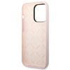 Guess GUHCP14LSLTGU iPhone 14 Pro 6,1" fioletowy/purple hardcase Silicone Triangle