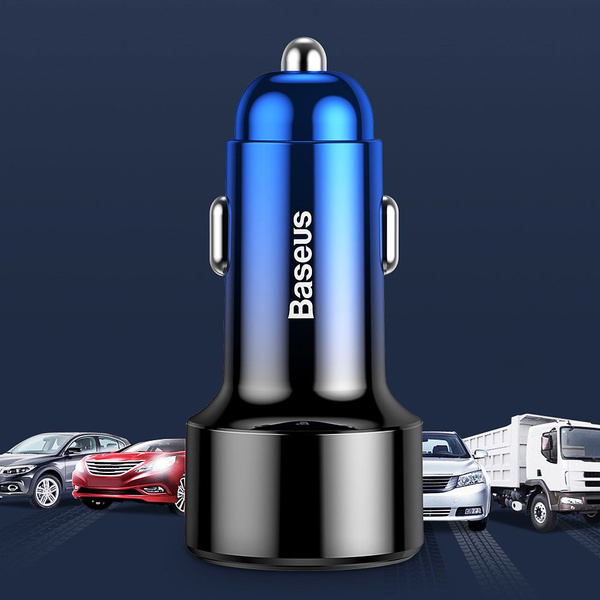Baseus Magic Series PPS CCMLC20C-01 car charger 45W USB-C PD / USB-A QC - black