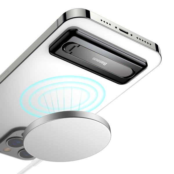 Baseus self-adhesive foldable phone stand black (LUXZ000001)