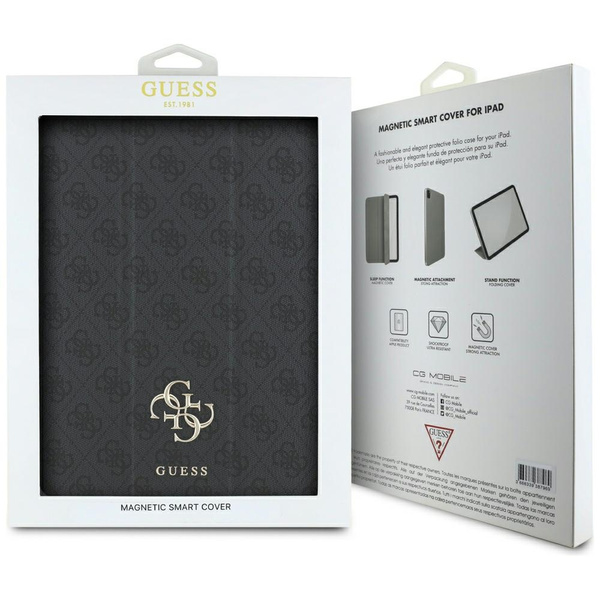 Guess GUFC13RM24PS4SGK iPad Air 13"      2024/2025 czarny/black Magnetic 4G Big Logo