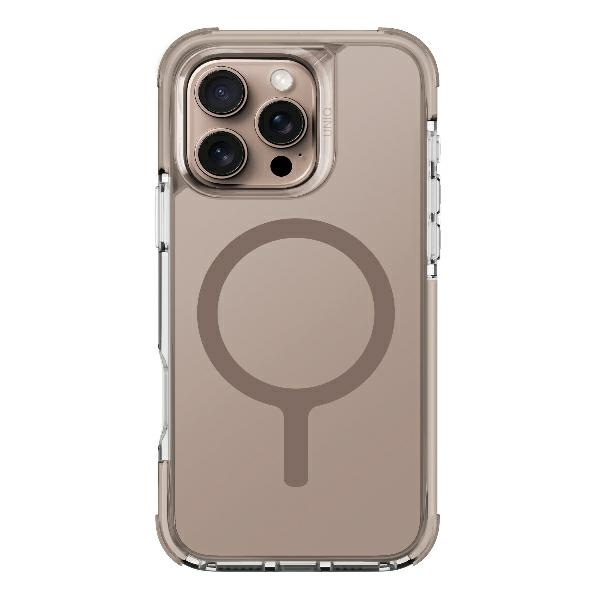 UNIQ etui Combat iPhone 16 Pro Max 6.9" Magclick Charging złoty/taupe gold