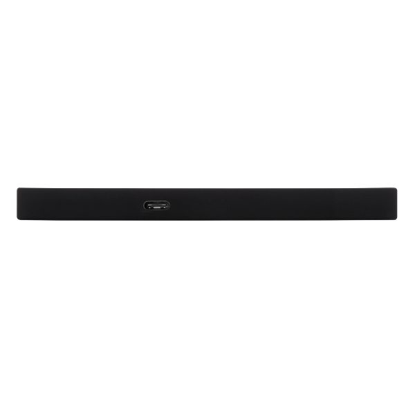 Verbatim Zewnętrzna nagrywarka SlimlineCD/DVD USB-C + kabel USB-C/USB-C do USB-A 3.2 czarny/black 43886