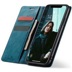 Spacecase Etui Wallet iPhone Xr blue