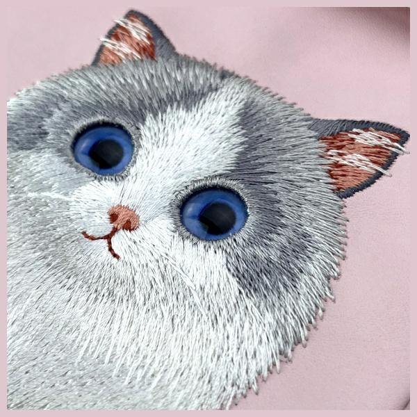 Nimmy torebka na telefon różowy/pink Big  Eyed Pet 2.0 Cat