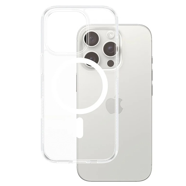 PanzerGlass HardCase iPhone 16 Pro 6.3" biały/white MagSafe 1292