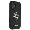 Guess GUHCP16MHG4SGK iPhone 16 Plus 6.7" czarny/black hardcase Fixed Glitter Big 4G