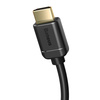 BASEUS HIGH DEFINITION SERIES HDMI TO HDMI ADAPTER CABLE 0.75M BLACK
