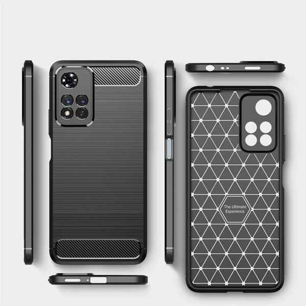 TECH-PROTECT TPUCARBON XIAOMI REDMI NOTE 11 PRO+ PLUS 5G BLACK