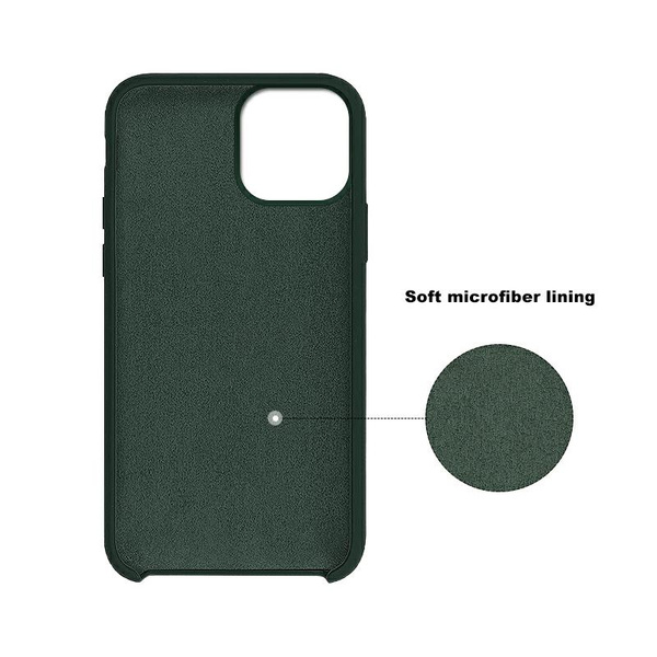 ETUI SILICONE CASE SAMSUNG GALAXY A03S CIEMNOZIELONY