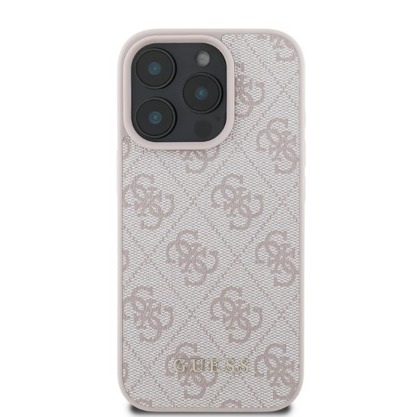 Guess GUHCP16XG4GFPI iPhone 16 Pro Max 6.9" różowy/pink hardcase 4G Classic