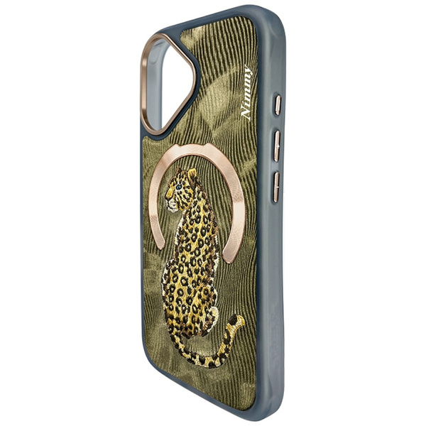 Etui Nimmy Magnetic Fantasy Animal       MagSafe do iPhone 16 złoty