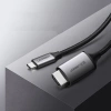 Ugreen cable HDMI cable - USB Type C 4K 60 Hz 1.5 m black-gray (MM142 50570)