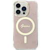 Guess GUHMP14LH4STP iPhone 14 Pro 6.1"różowy/pink hardcase 4G MagSafe