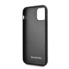 Etui Mercedes Bow Line na iPhone 12 mini - czarne