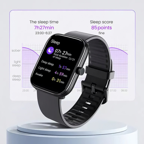 SMARTWATCH HAYLOU LS13 GST LITE CZARNY USZKODZONE OPAKOWANIE