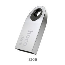 Pendrive 32GB USB 2.0 (USB A) Hoco mini UD9 srebrny