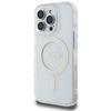 Guess GUHMP16XHFGERET iPhone 16 ProMax 6.9" przeźroczysty/transparent hardcase IML Glitter Circle MagSafe