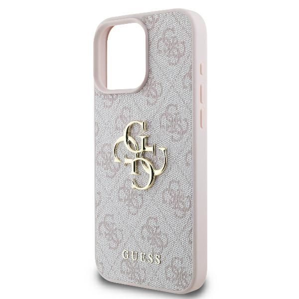Guess GUHCP16L4GMGPI iPhone 16 Pro6.3" różowy/pink hardcase 4G Big Logo