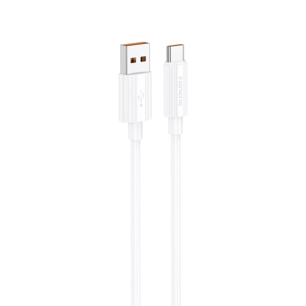 FONENG kabel XS07 USB-C 3A 1M Biały