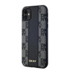 DKNY DKHMN61PCPVSLK iPhone 11 / Xr6.1" czarny/black hardcase Leather Checkered Mono Pattern MagSafe