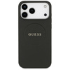 Etui Guess Silicone Triangle Logo        MagSafe do iPhone 17 Pro Max czarny