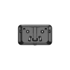 JELLICO uniwersalny adapter podróżny S6 PD 25W 1xUSB-C + 1xUSB QC3.0 Czarny